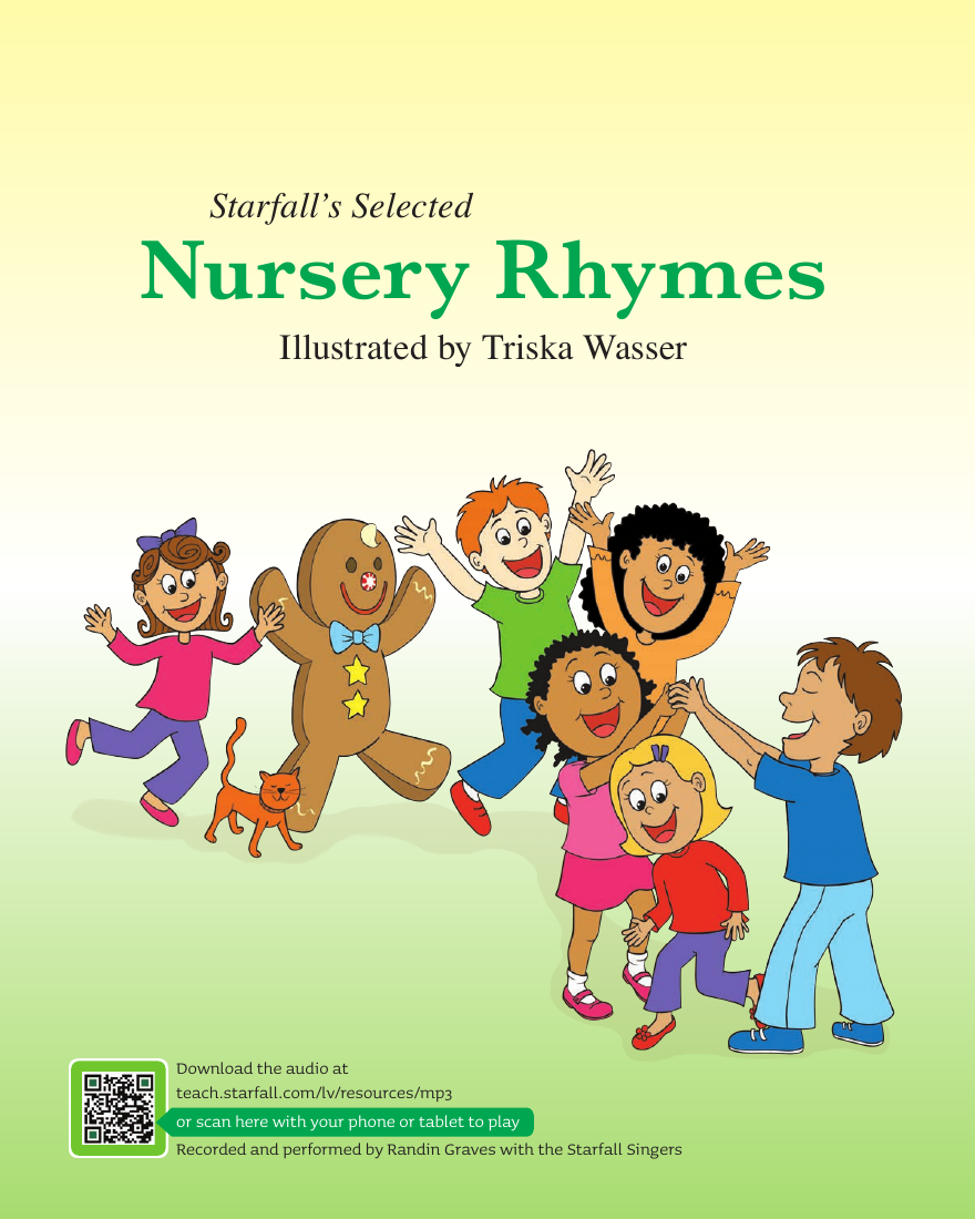 Selected Nursery Rhymes digital book cover